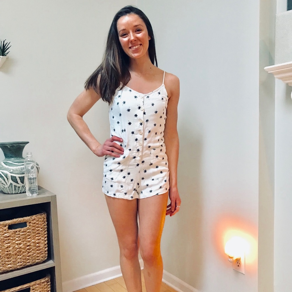 AMERICAN THREAD ROMPER
